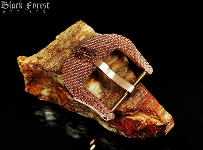 FU PAM498-Lucky- Pink Bronze Buckle for Seiko, Panerai, Maranez, Sevenfriday